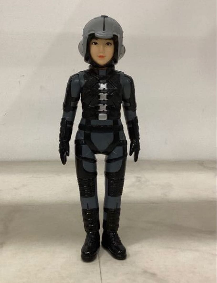 M1号 ゴジラ×メカゴジラ 家城茜隊員 ソフビ