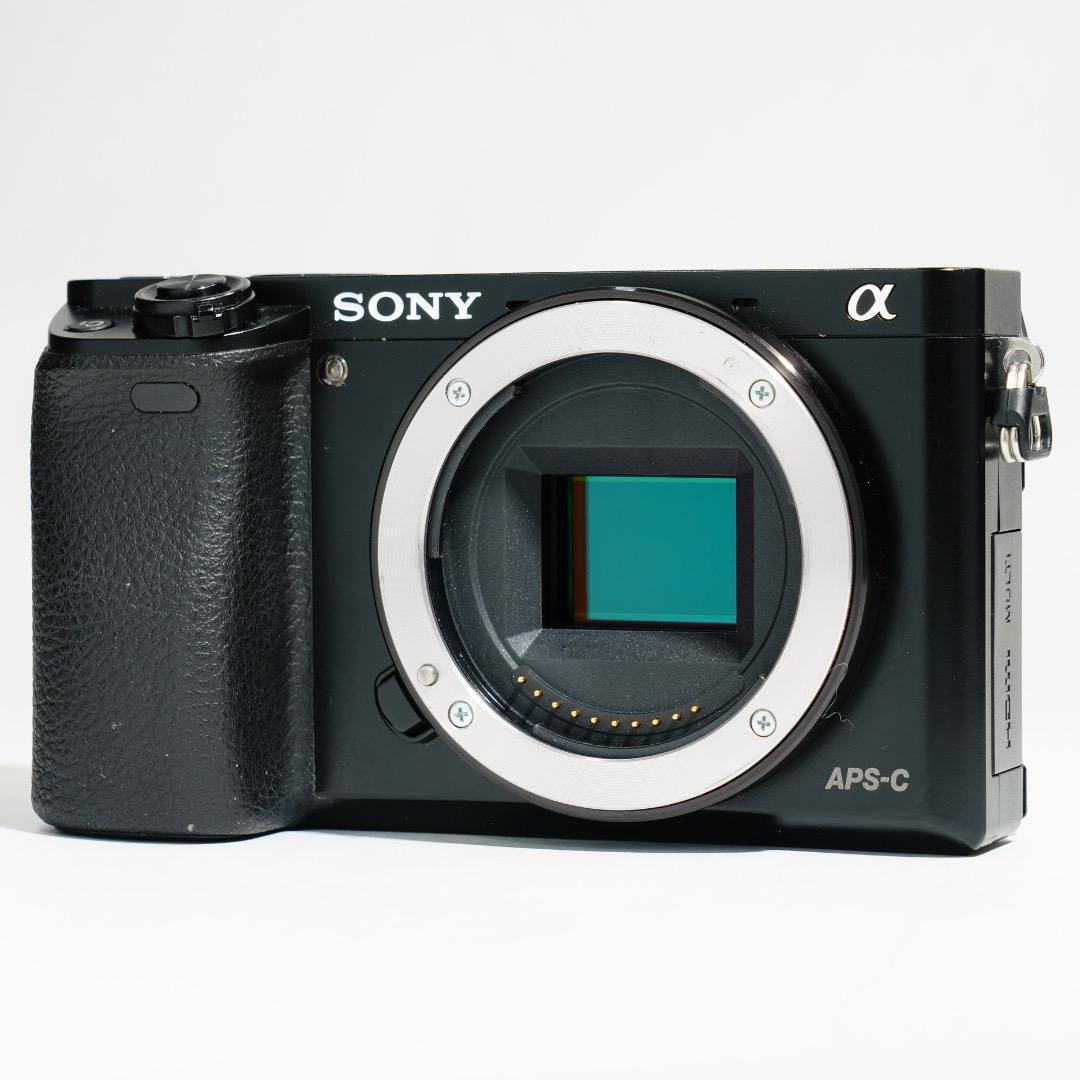 【美品】SONY ミラーレス α6000 ILCE-6000 ブラック 制限解除