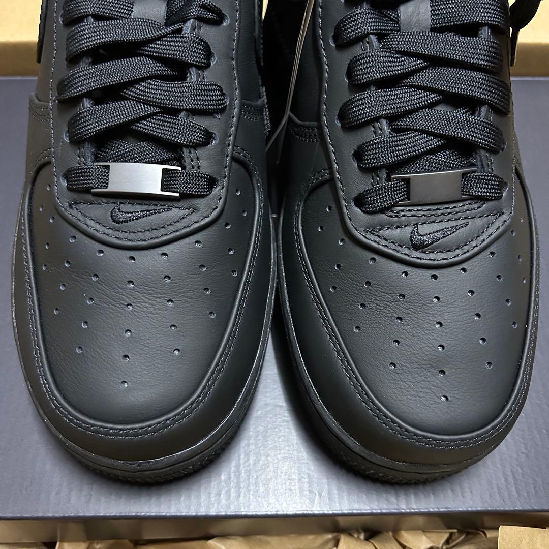 ナイキ エアフォース1 LOW レトロ プレミアム トリプルブラック AF1