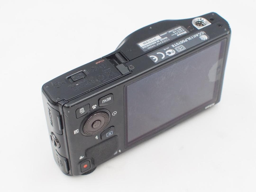 並品 NIKON ニコン COOLPIX S9500 マットブラック 動作品