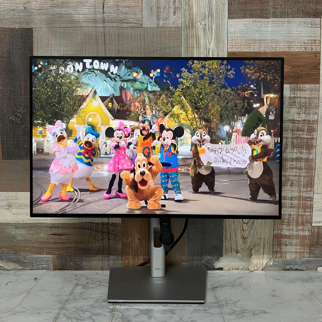 即日受渡割❣️全国送料込2年前購入DELL24型ワイド液晶モニターブルーライト軽減