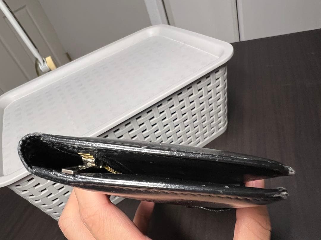 HERMES エルメス ベアン クラシック ボックスカーフ 長財布　□F刻印