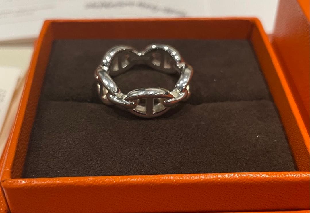 エルメス リング シェーヌダンクル アンシェネPM53 HERMES