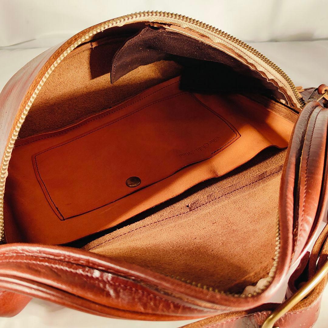 割引価格中【極上完売品】The child mind 高級極厚革ボディバッグ