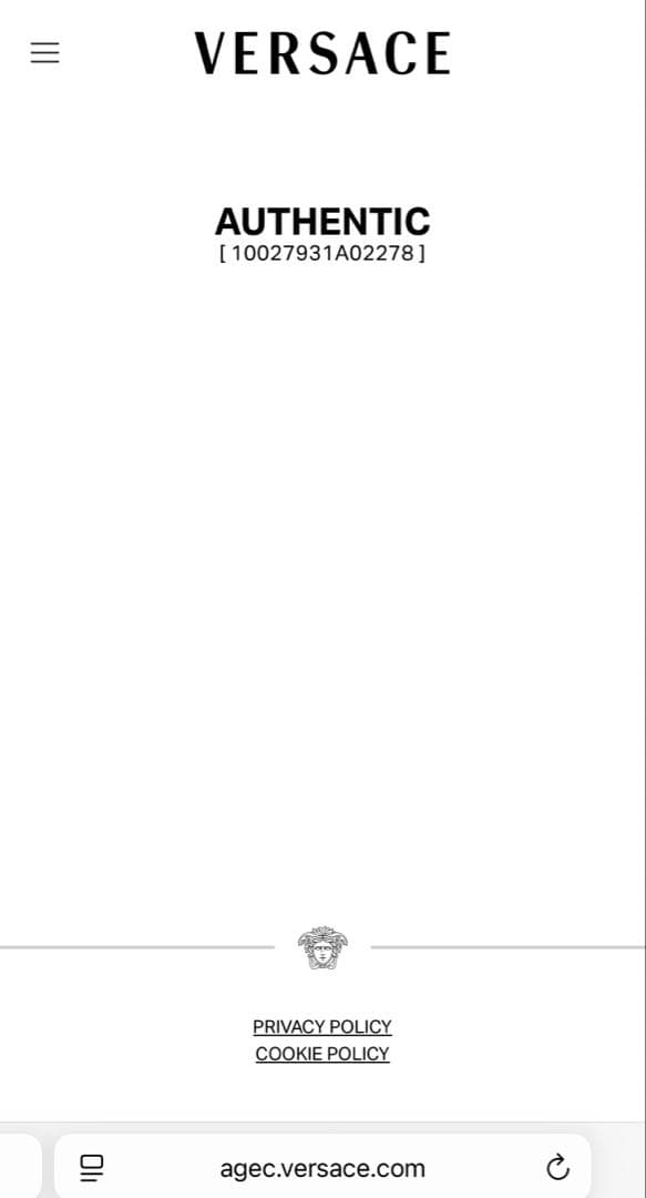 VERSACE バロッコプリント　ダウンジャケット