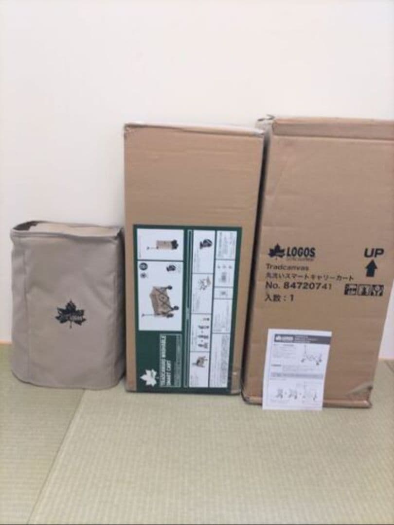 当選品 LOGOS Tradcanvas 丸洗いスマートキャリーカート