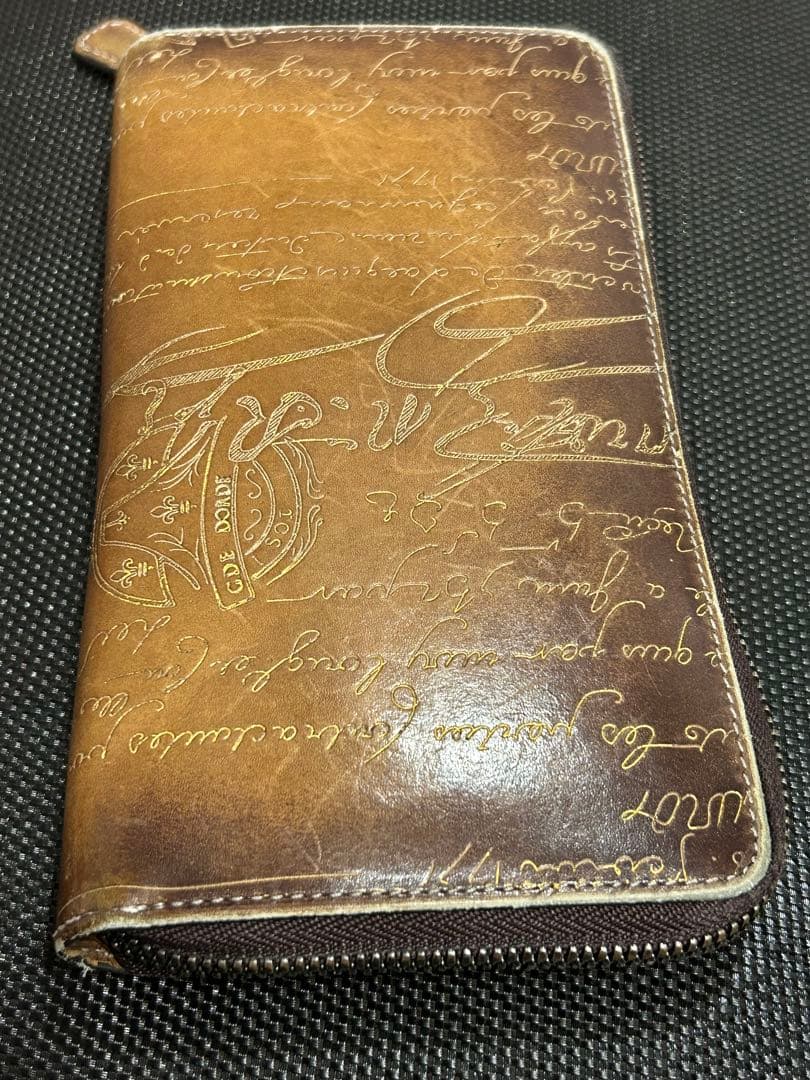 ベルルッティ 長財布 ブラウン イタウバ