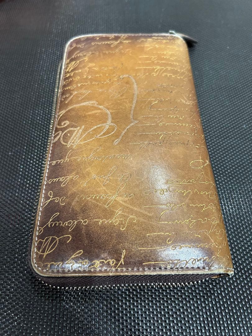 ベルルッティ 長財布 ブラウン イタウバ