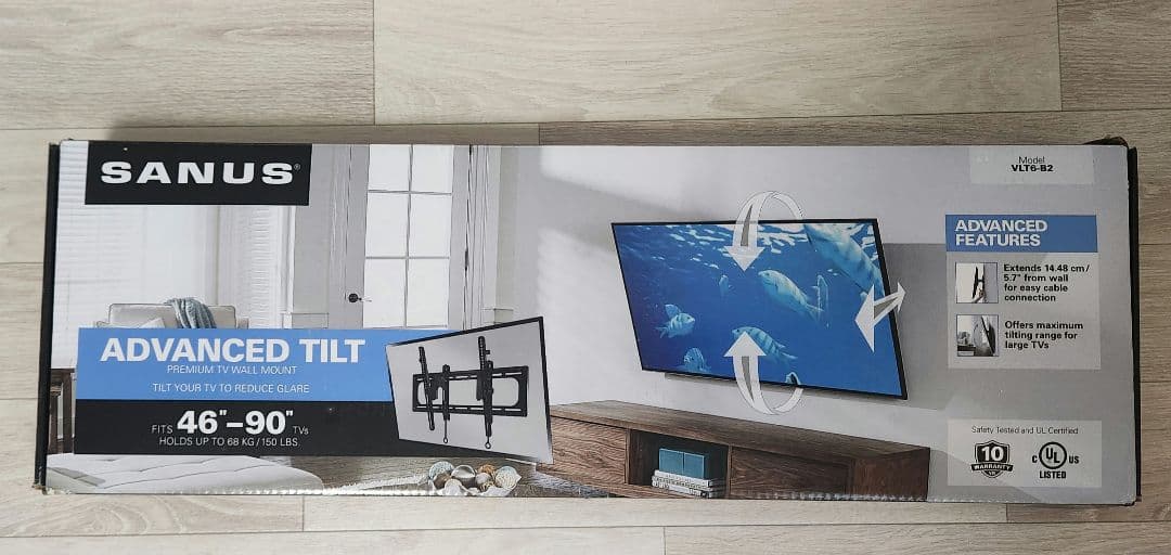 SANUS VLT6-B2 プレミアムTV壁掛け金具