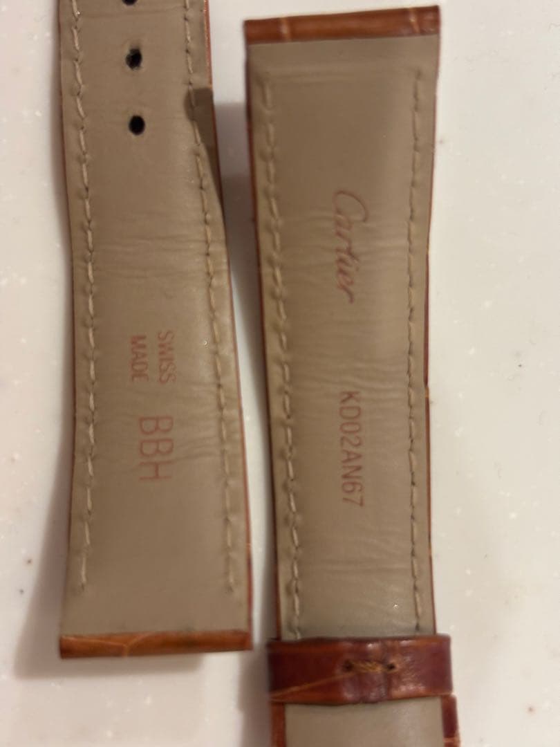 カルティエ　腕時計ベルト　純正品