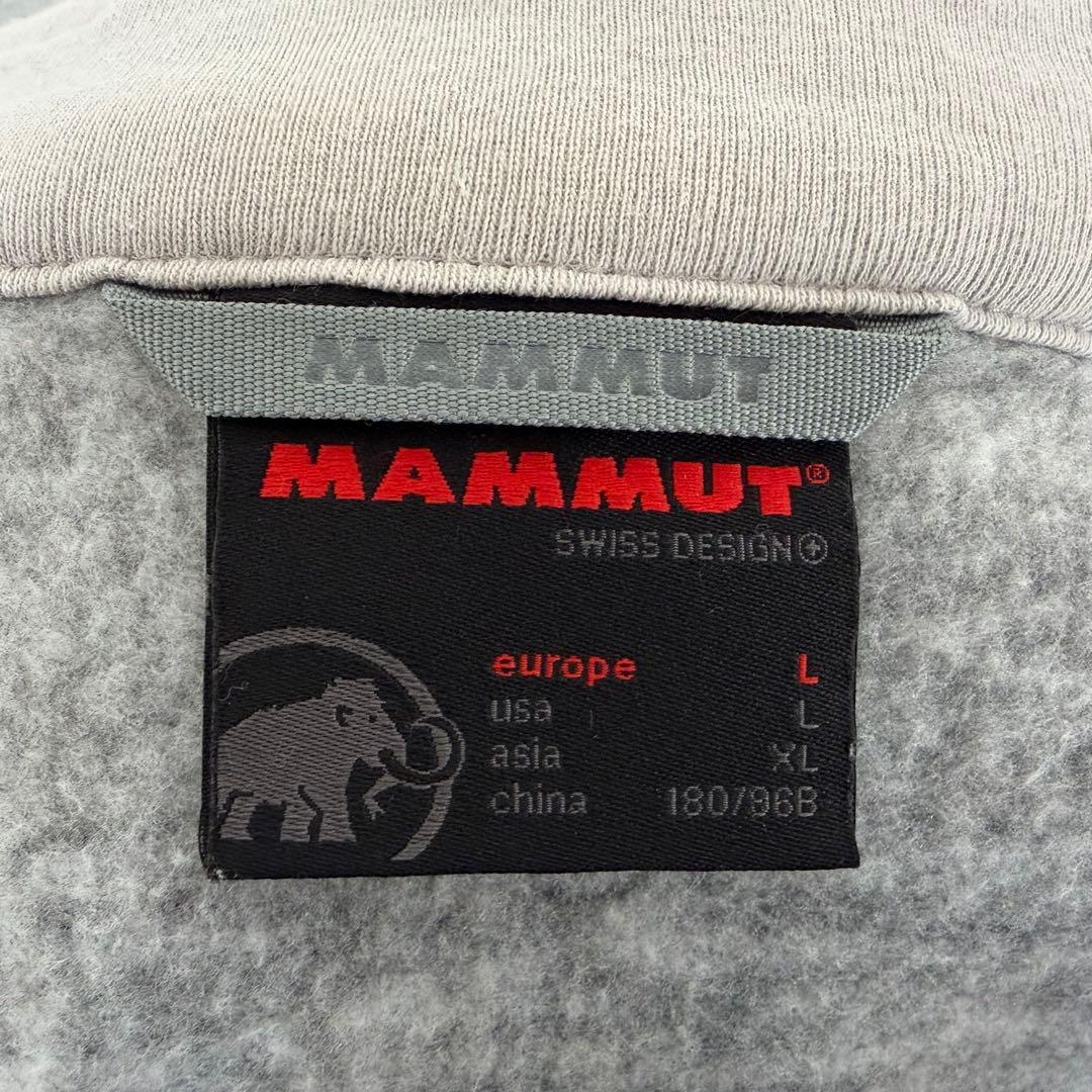 マムート チャムエラ　ジャケット フリース 裏起毛　XL グレー