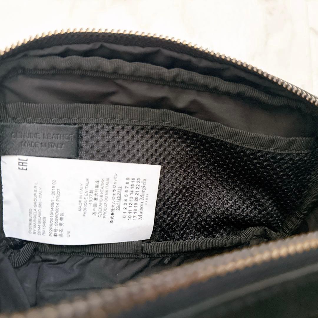 メゾンマルジェラmaison margiela 正規品 レザー ボディバッグ