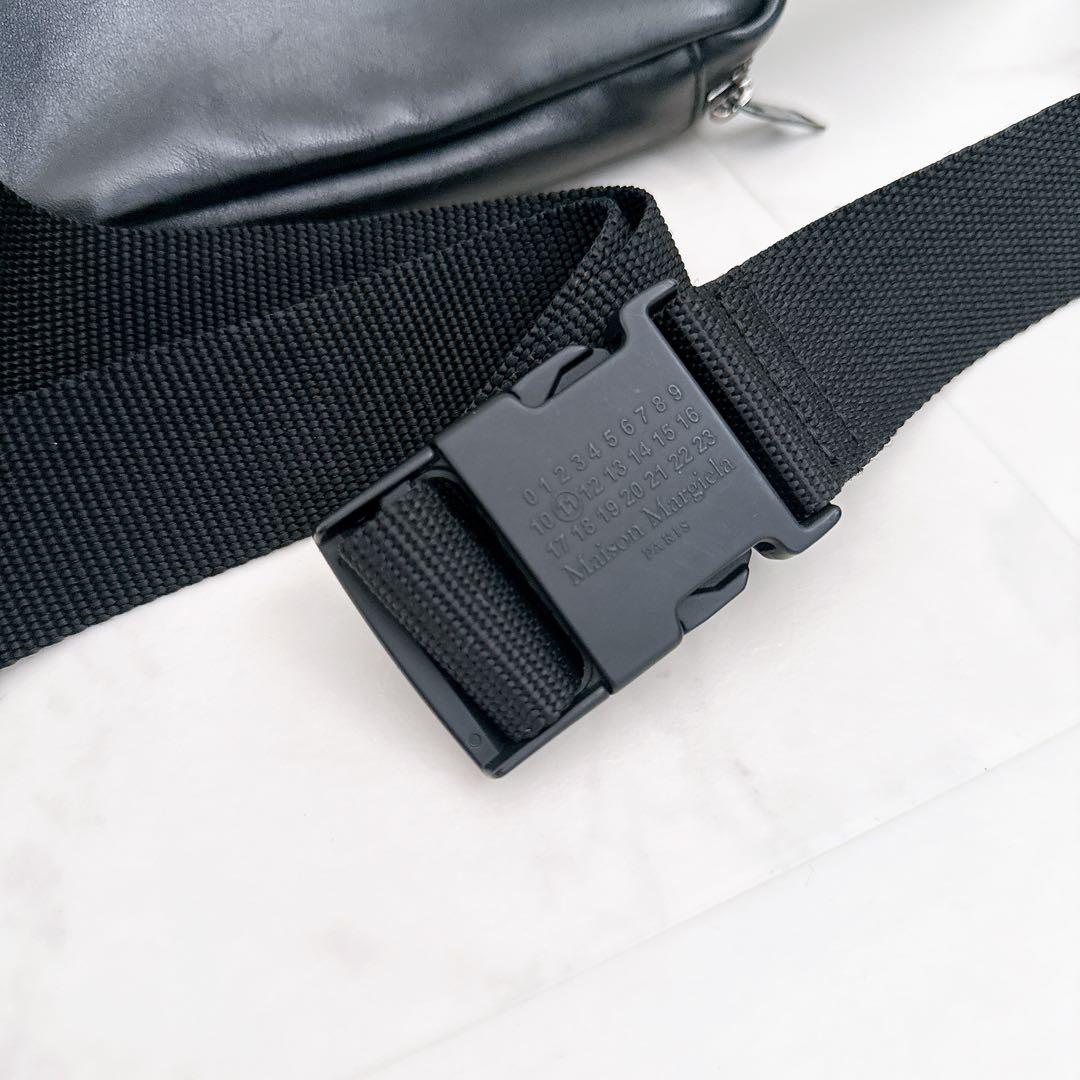 メゾンマルジェラmaison margiela 正規品 レザー ボディバッグ
