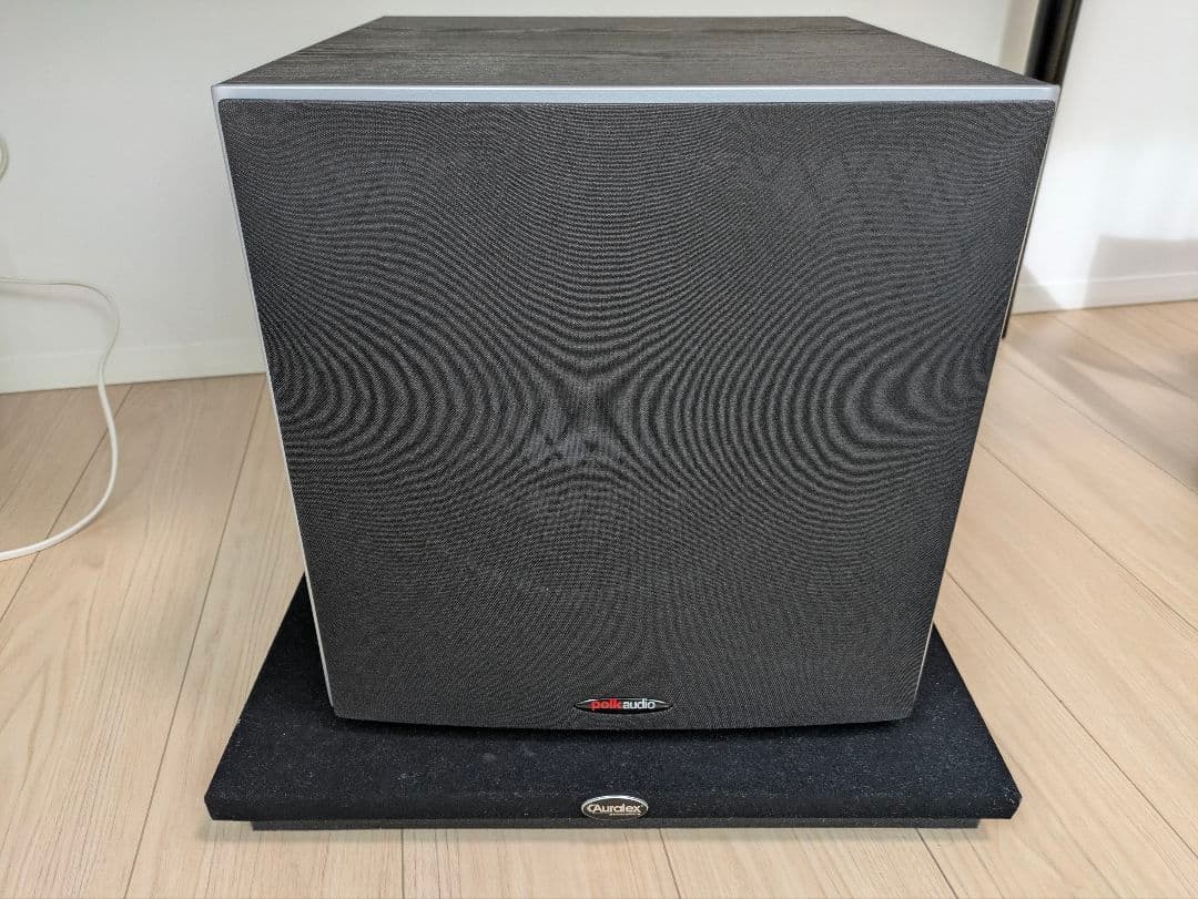 Polk Audio PSW10 & AURALEXアイソレーションパッド