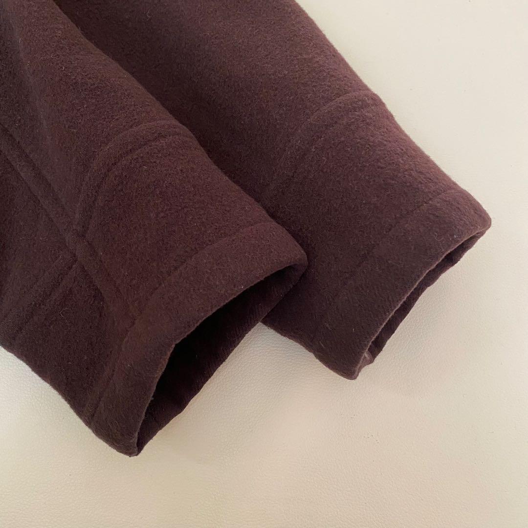 【美品】バーバリーブルーレーベル　ダッフルコート　トグルボタン　ロング丈　38