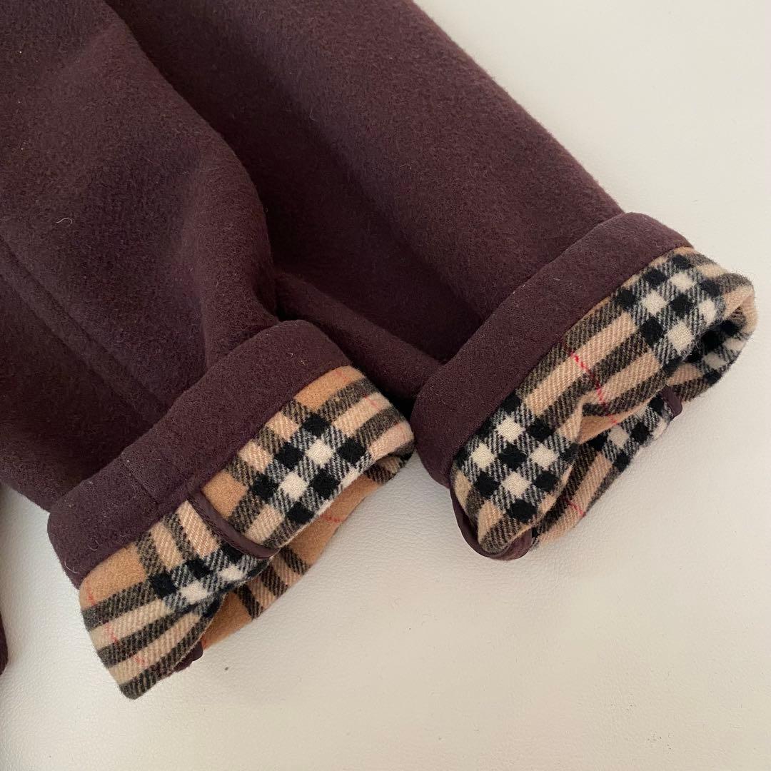 【美品】バーバリーブルーレーベル　ダッフルコート　トグルボタン　ロング丈　38
