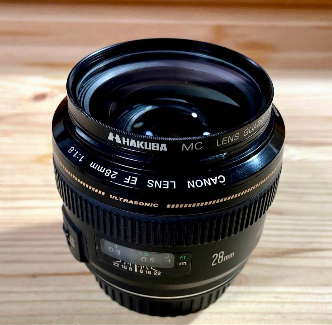 キャノン 単焦点レンズ Canon EF28mm F1.8 USM