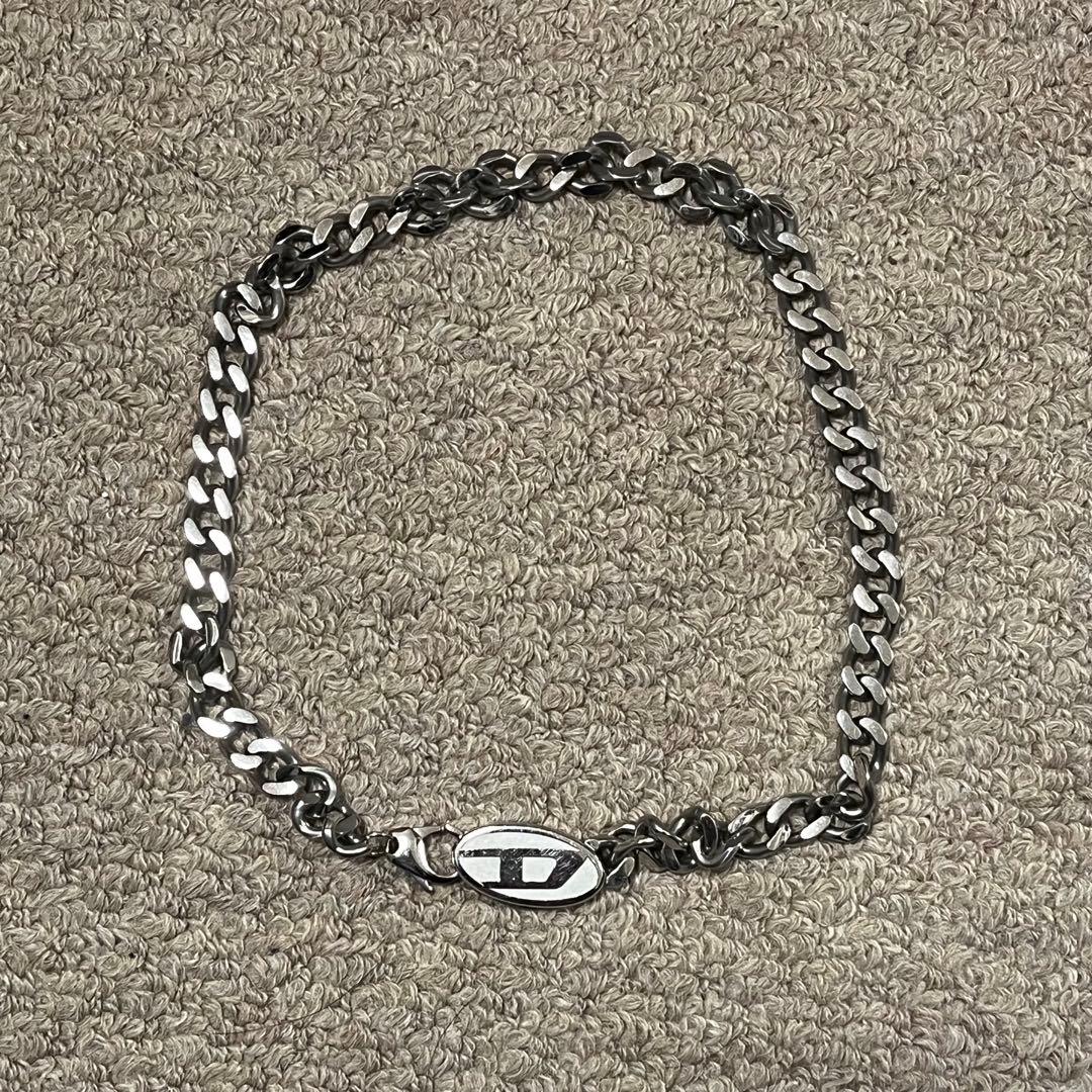 ディーゼル　DX1509040 シルバー チェーンネックレス