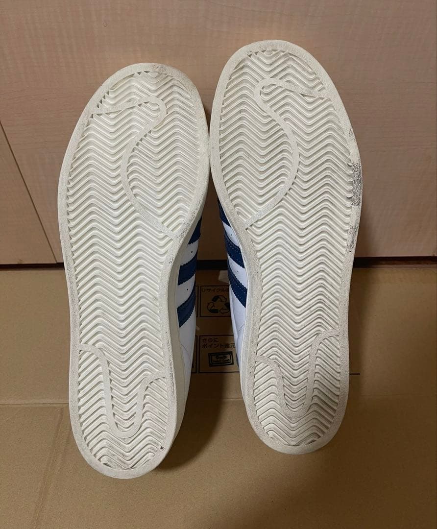 キムタク　HERO アディダス オリジナルス スーパースター ホワイト/ブルー