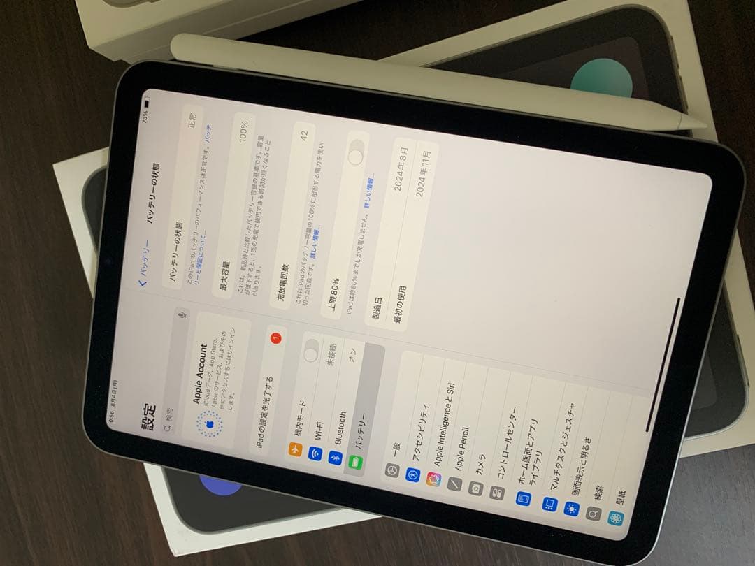 iPad本体 Manishjj7 iPadmini7 (A17pro)