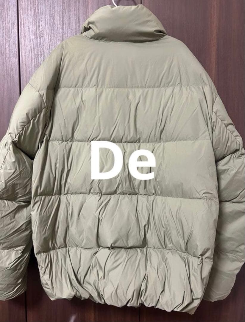 新品タグ付 UNIQLOパウダーソフトダウンジャケットMオリーブ