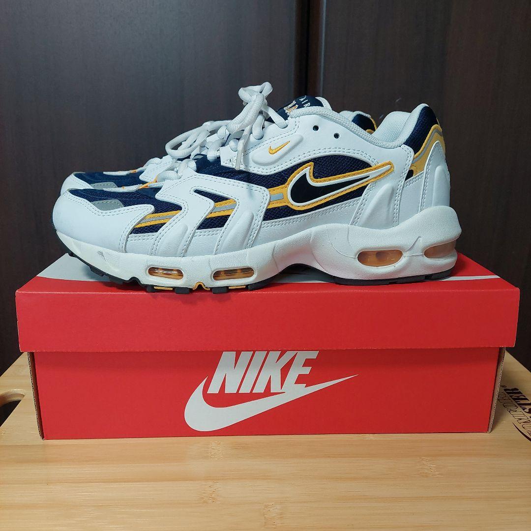 ユ*ウ様 Nike Air Max96 ホワイト/ネイビー/イエロー