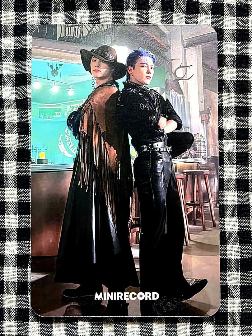 ATEEZ outlaw MINIRECORD ホンジュン ミンギ トレカ