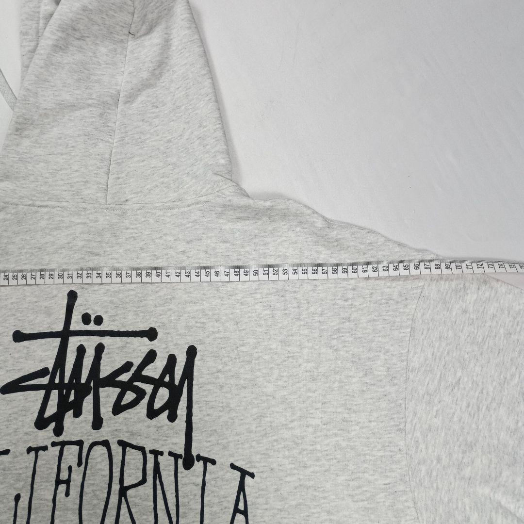stussy Cali Grown zip Hood サイズ L グレー