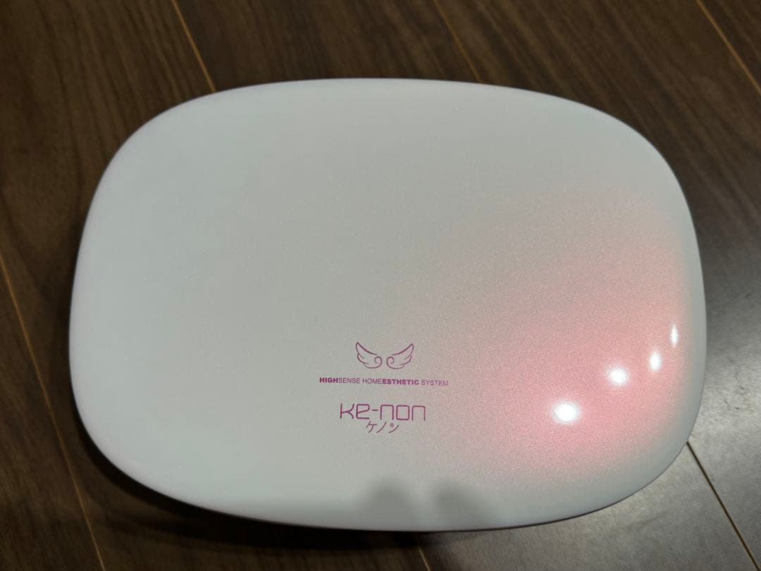 超美品 ver.8.0 脱毛器 美顔器 パールホワイト