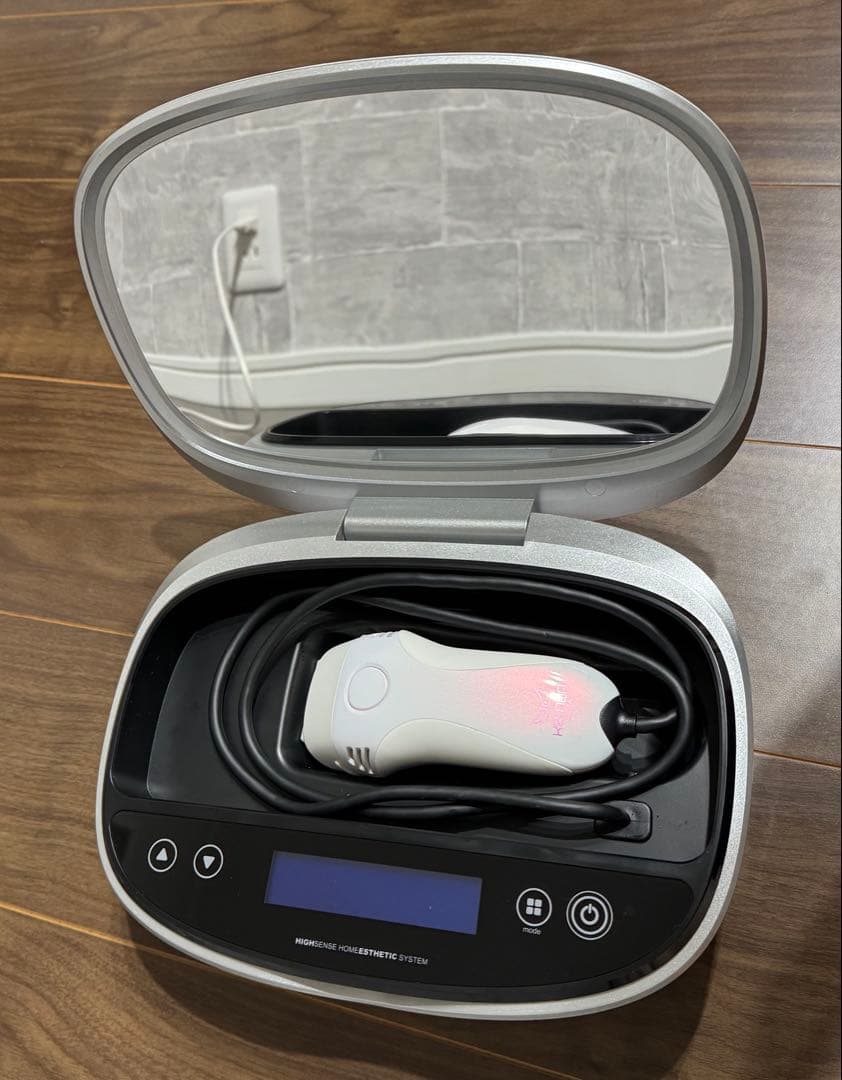 超美品 ver.8.0 脱毛器 美顔器 パールホワイト