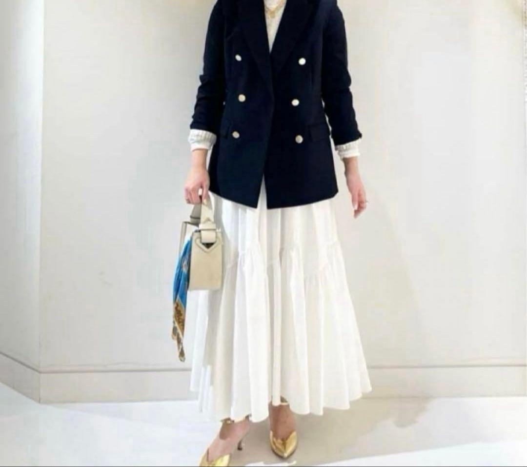 アルアバイル　ルルウィルビー バイヤス切替ギャザースカート