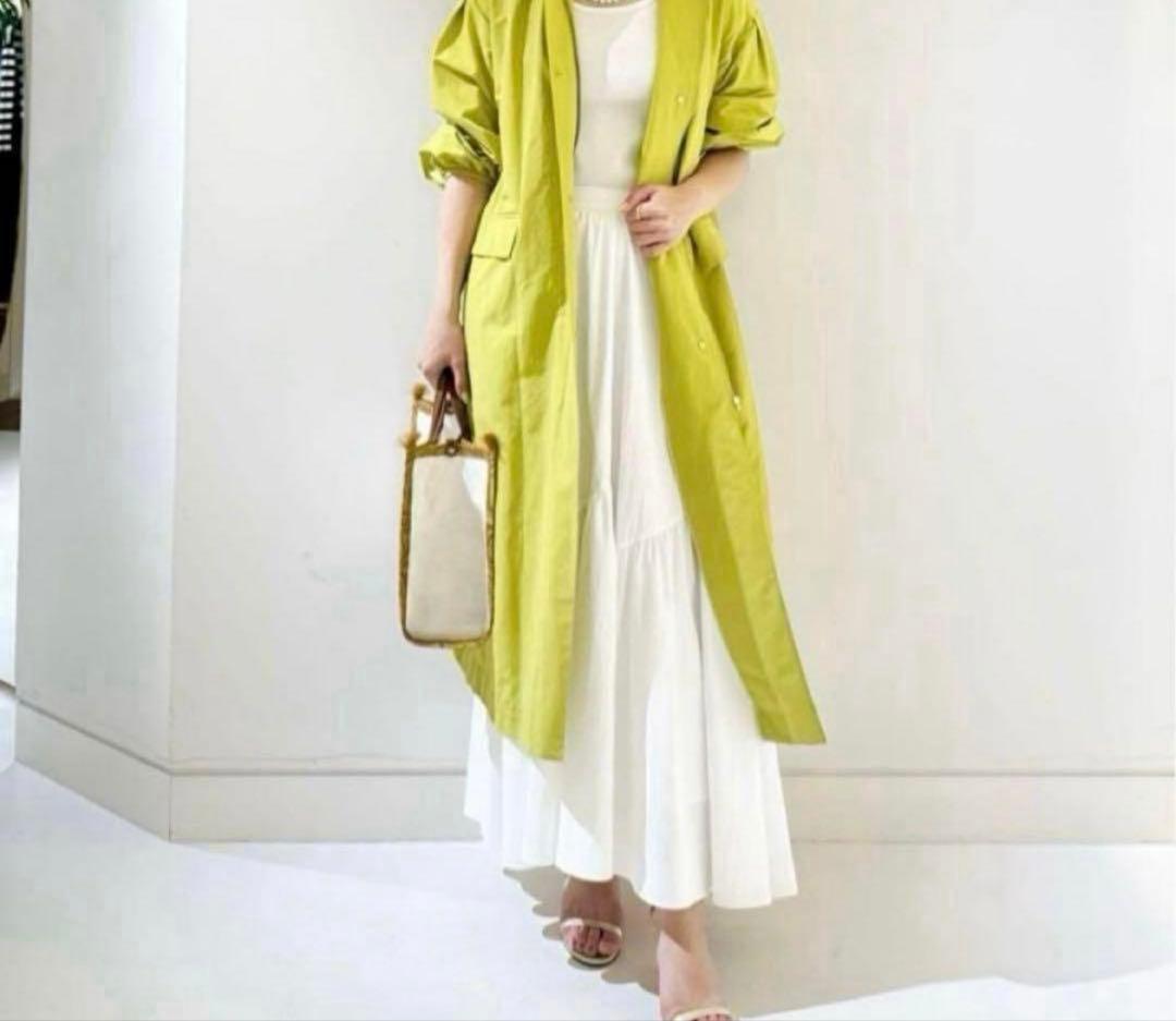 アルアバイル　ルルウィルビー バイヤス切替ギャザースカート