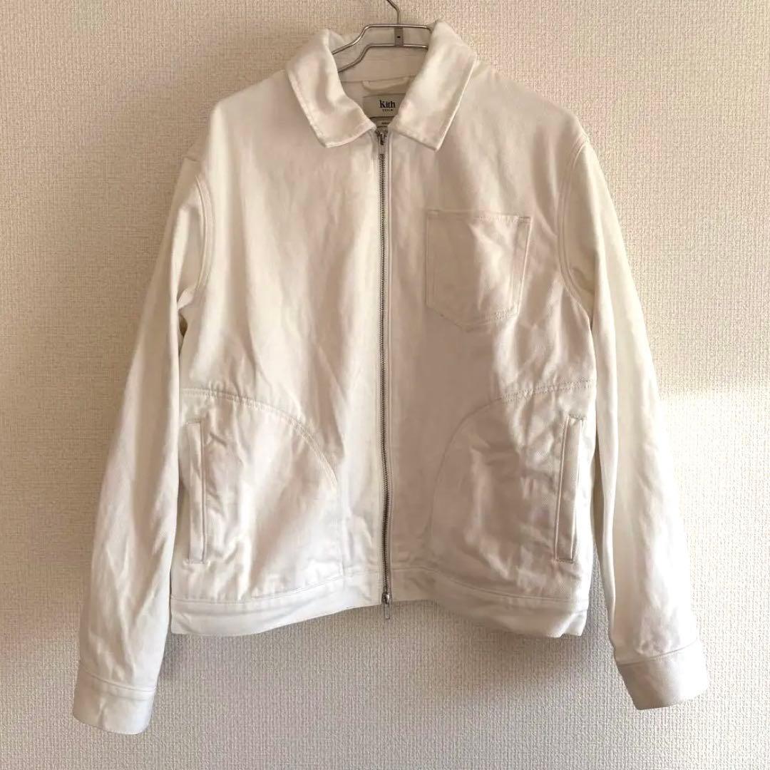 KITH ホワイトデニム ジャケット トラッカー