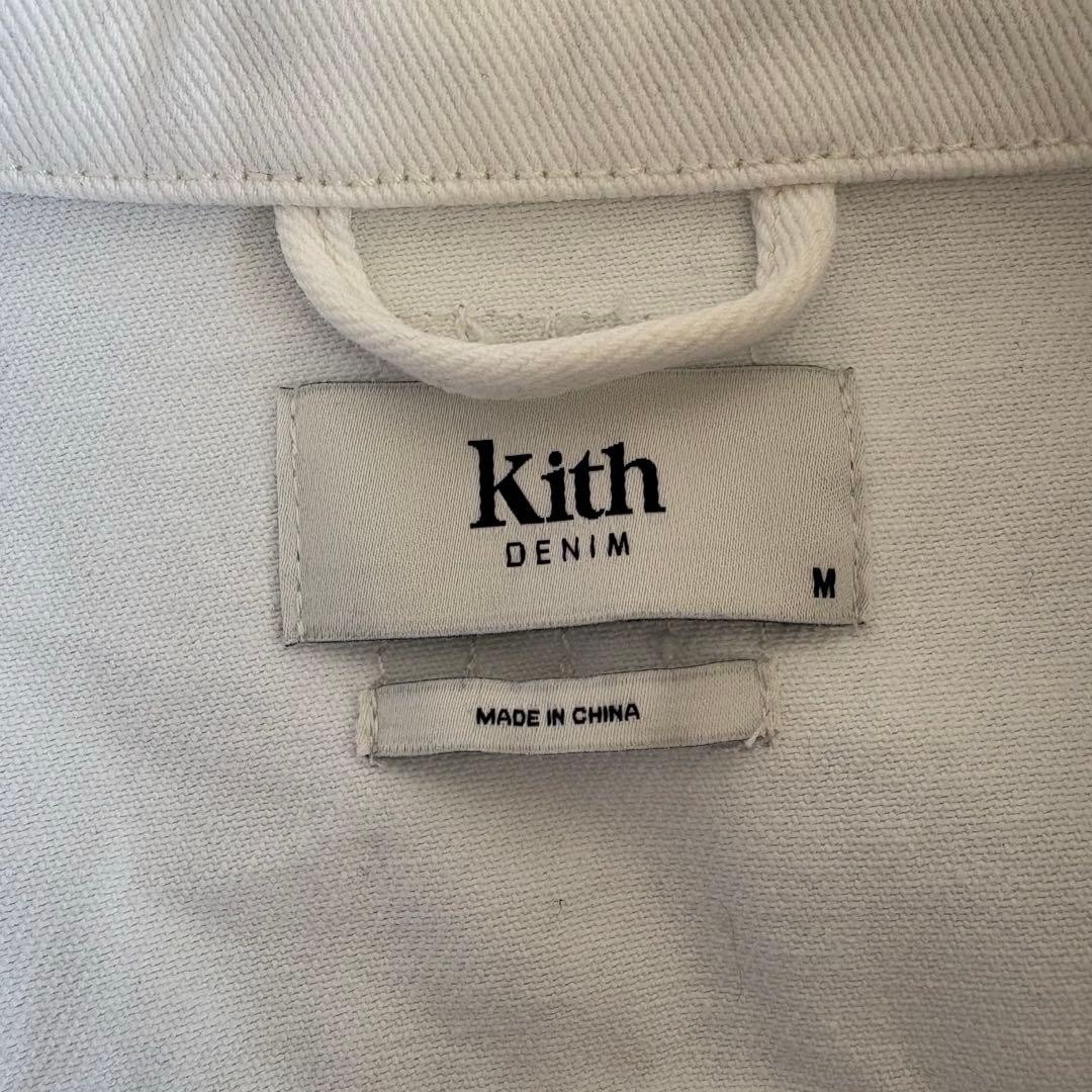 KITH ホワイトデニム ジャケット トラッカー
