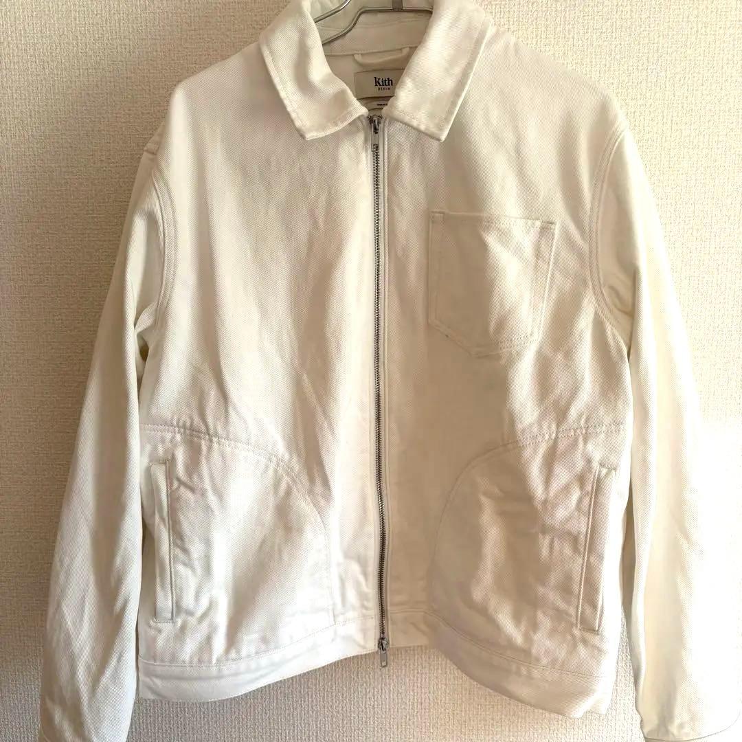KITH ホワイトデニム ジャケット トラッカー