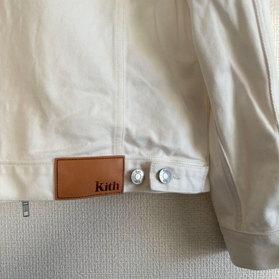 KITH ホワイトデニム ジャケット トラッカー