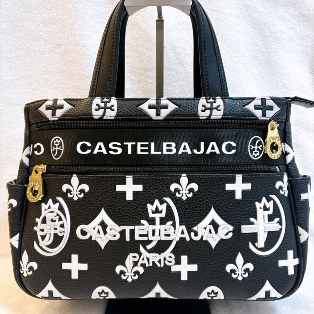 【未使用級✨】カステルバジャック　クレア ドライビング　トートバッグ　黒