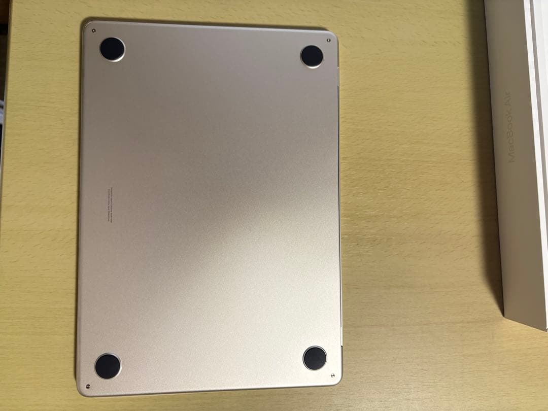 【超美品】MacBookAir M2 バッテリー100%本体 箱付き