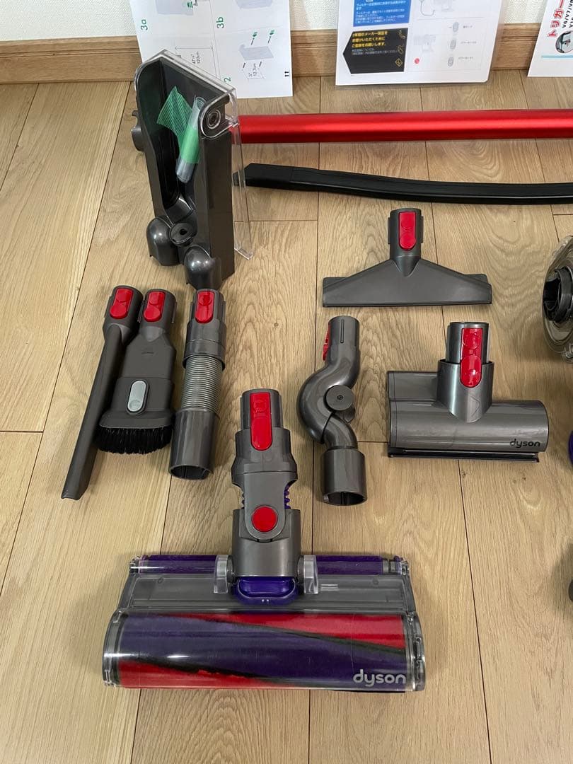 ダイソン ⑩V10SV12 新品パイプ 柔軟ノズル　２ヘッドから選択　パーツフル