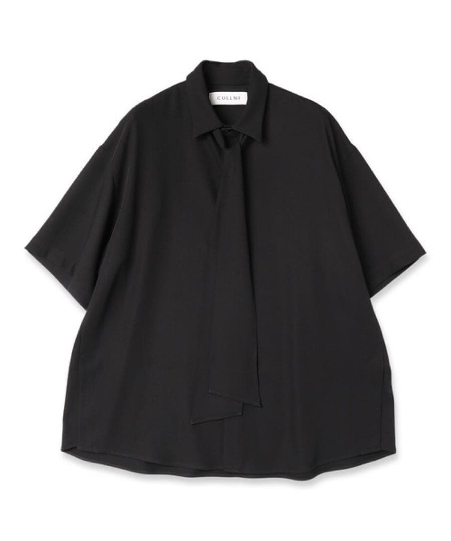 【タグ有美品】CULLNI 23 SS Bow Tie short Shirt