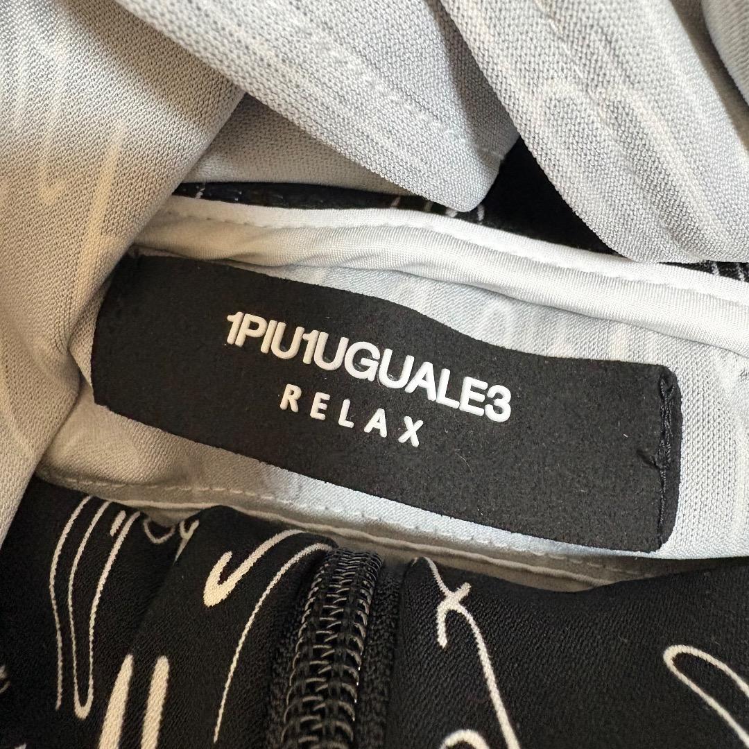 ウノピゥウノウグァーレトレ 4WAY総柄グラフィックスタンドネックジャケット