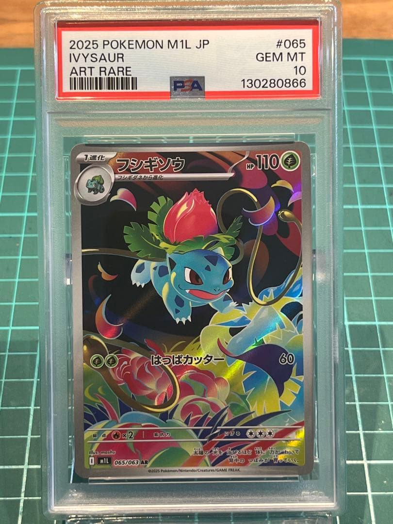 【PSA10 連番】フシギダネ　フシギソウ　メガフシギバナex 進化ライン