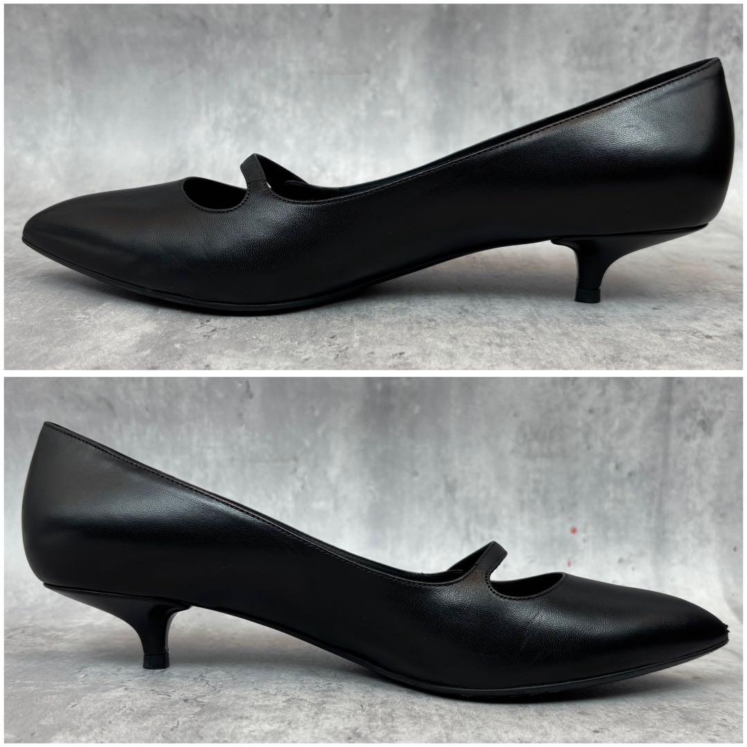 【美品✨】 ボッテガヴェネタ パンプス イントレチャート ポインテッドトゥ 37