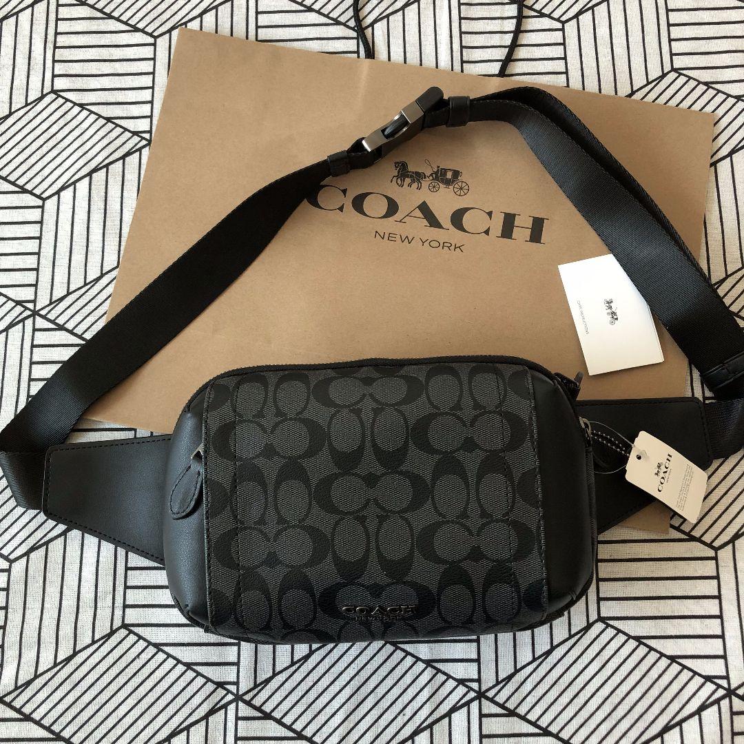 COACHコーチバッグ F38749 ボディバッグ ベルトバッグ クロスボディ
