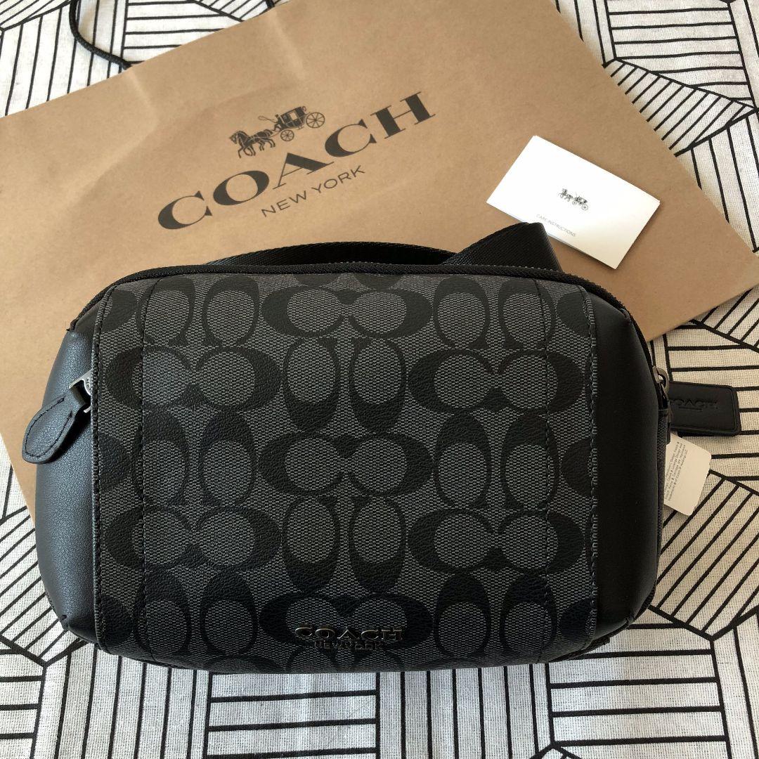 COACHコーチバッグ F38749 ボディバッグ ベルトバッグ クロスボディ