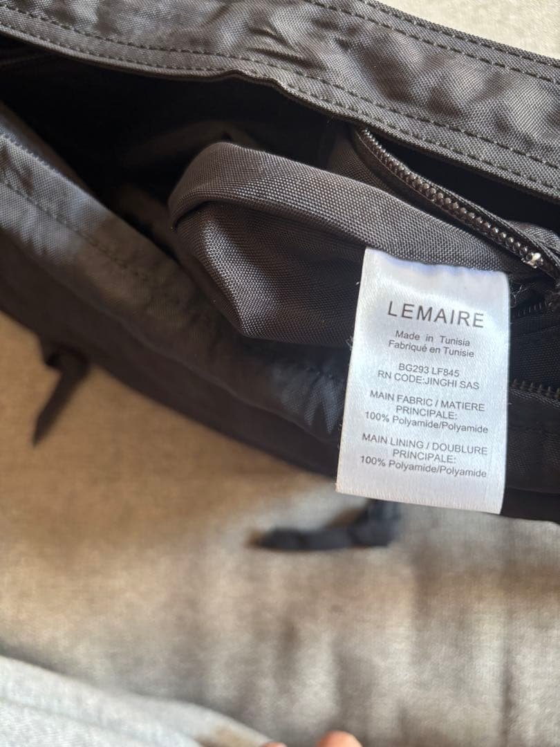 バッグ LEMAIRE small Soft game bag