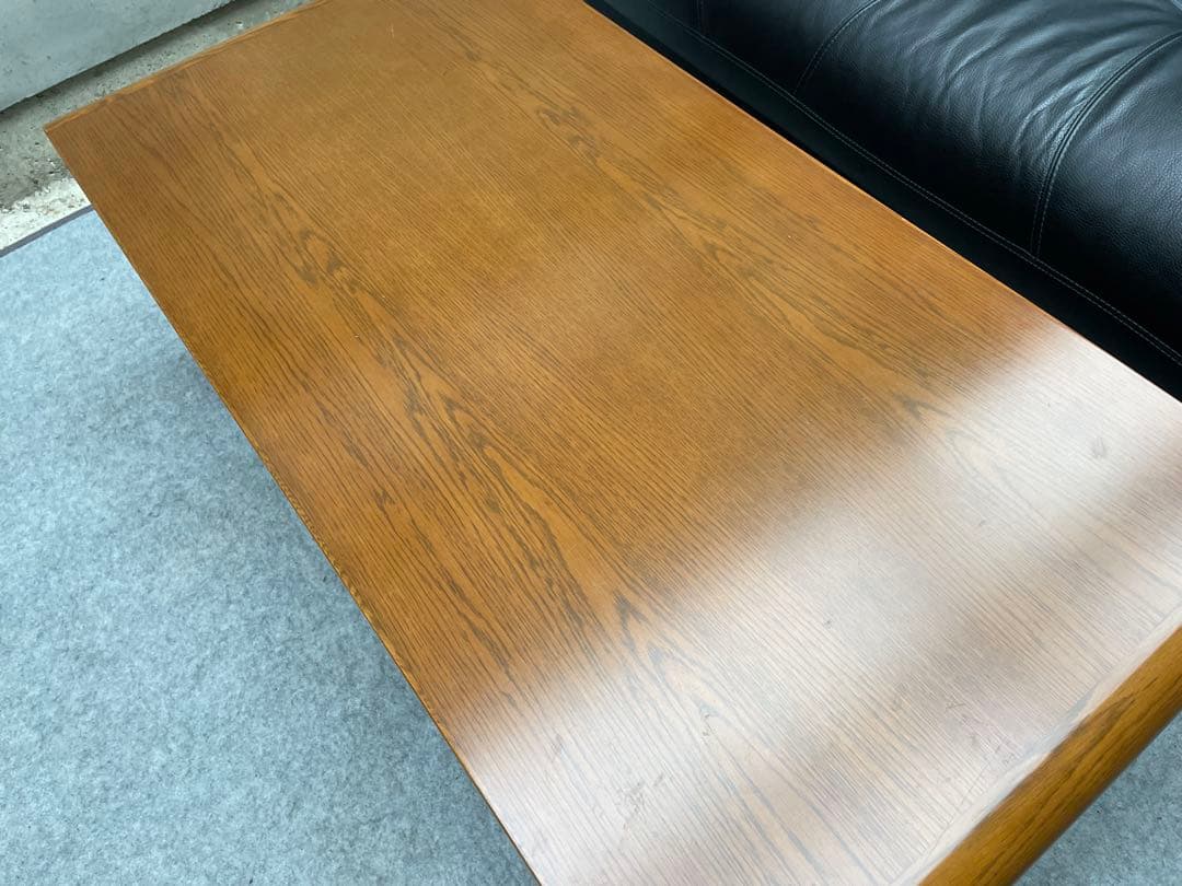 ブランコ　美品　浜本工芸　本革　応接セット　ソファ　テーブル　2点セット