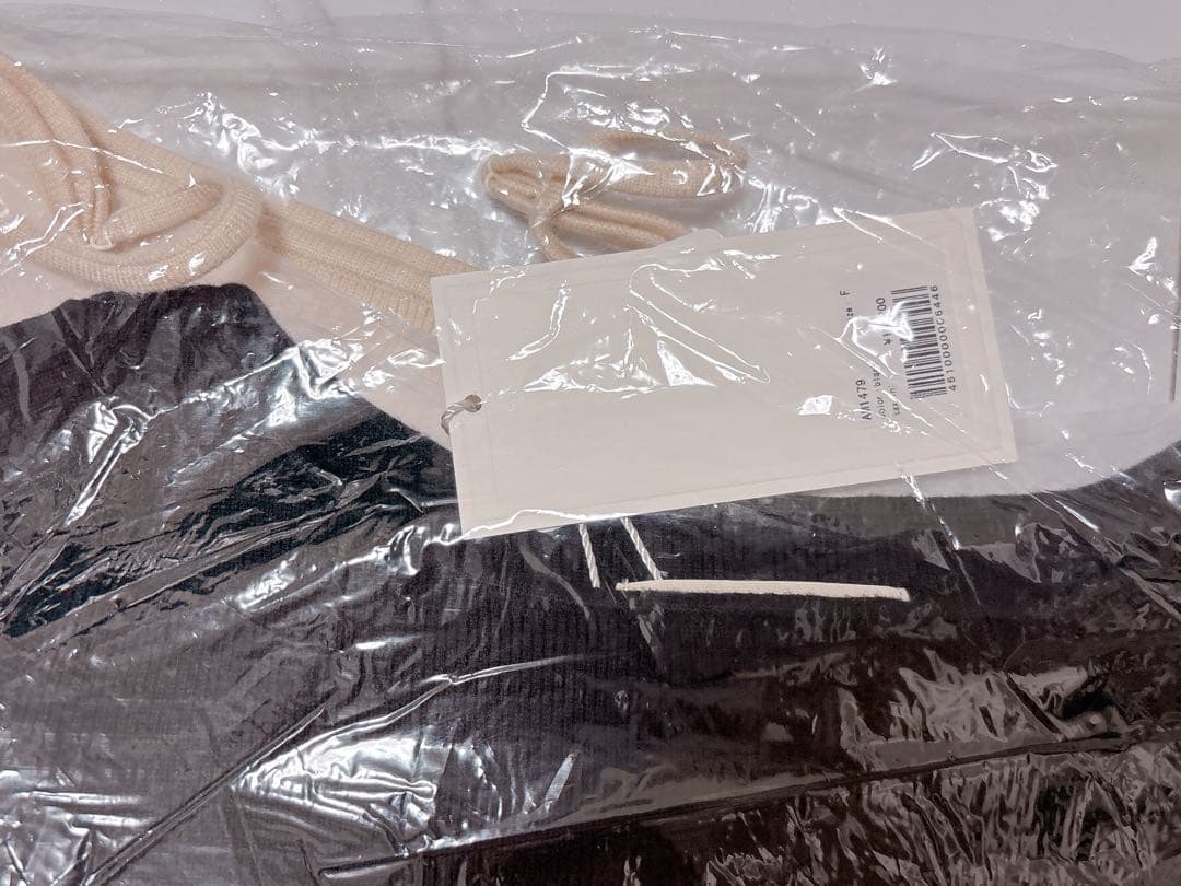 トップス andmary Bebe ribbon set tops Black