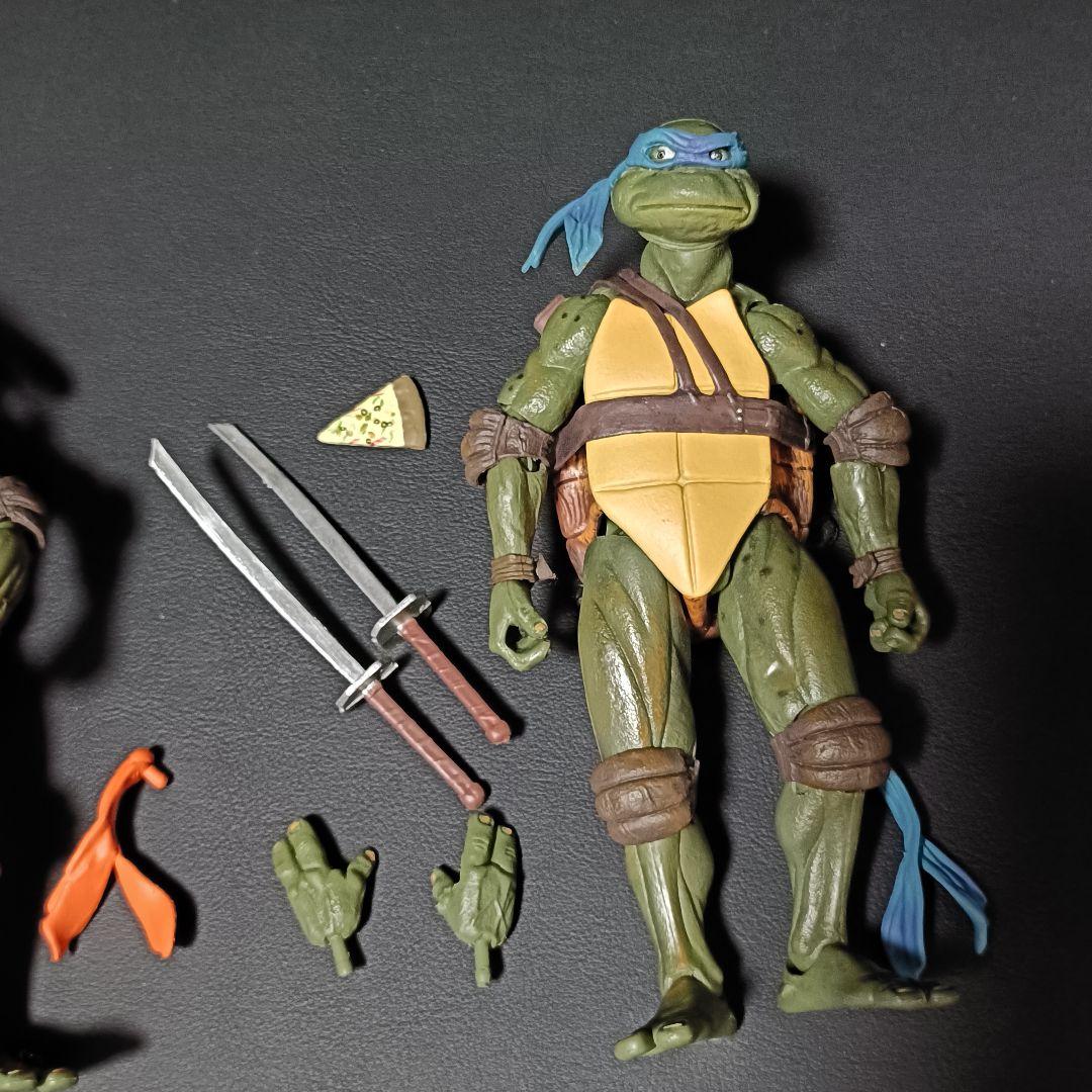 ミュータント・タートルズ アクションフィギュア 4体セット　ネカ　NECA