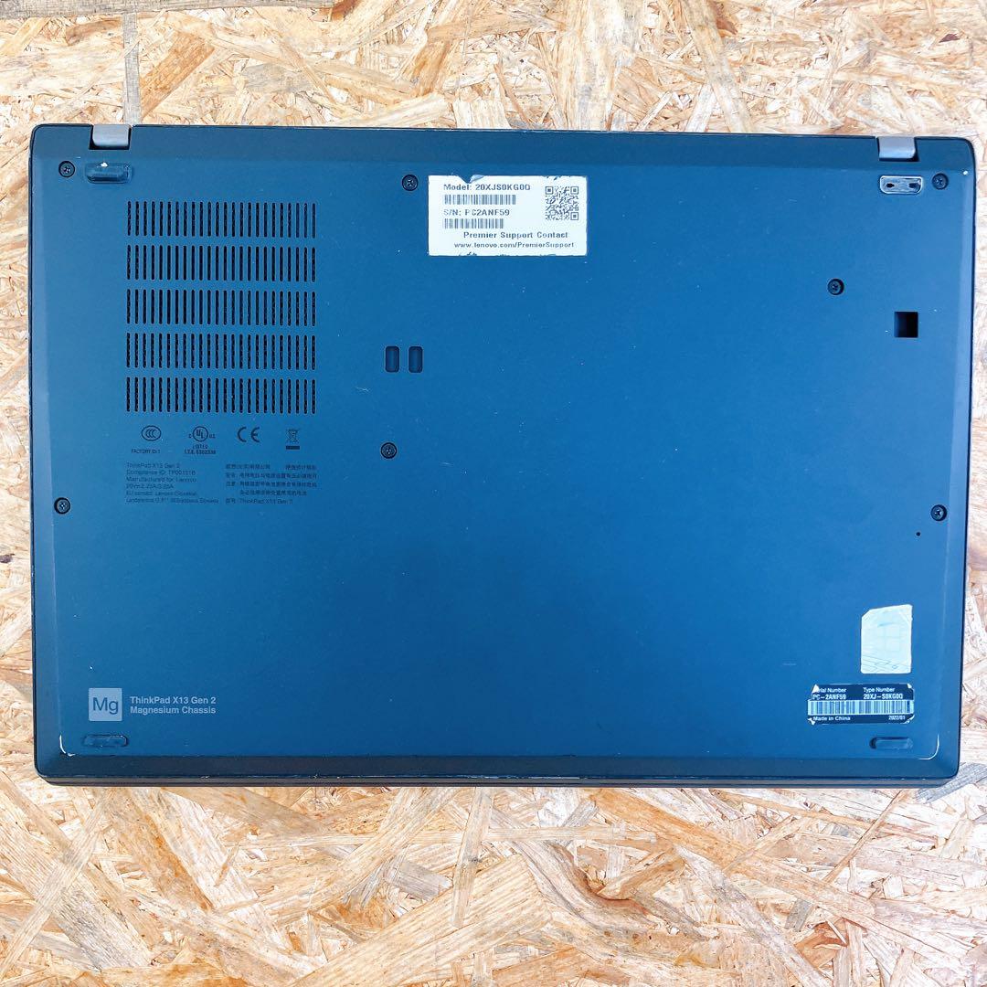 ThinkPad X13 フルHD カメラ Win11 Ryzen 5 PRO